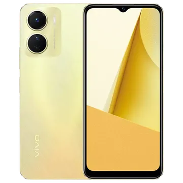 Vivo Android Smartphone Y16 (3GB RAM, 64GB Storage/ROM) V2214 Drizzling Gold