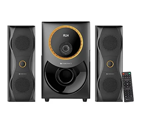 Zebronics Speaker 2.1 Bravo Black