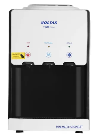 Voltas Water Dispenser 3 Litres Table Top Minimagic Spring TT White and Black