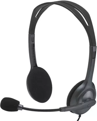 Logitech Headset with mic Stereo H111 Black