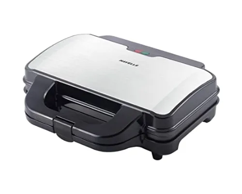 Havells Sandwich Maker 900 Watts 2 Slice Big Fill Multi Grill Black