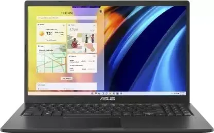 Asus Thin & Light Laptop Vivobook 15 i5-1135G7, 8GB, 512GB SSD, Win11 X1500EA-EJ522WS Indie Black