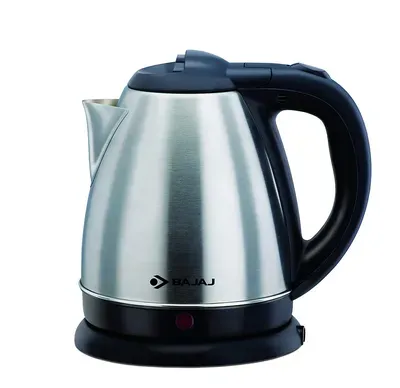 Bajaj Electric Kettle 1.2 Litre KTX 1.2 L DLX Cordless Kettle (670108) Stainless Steel
