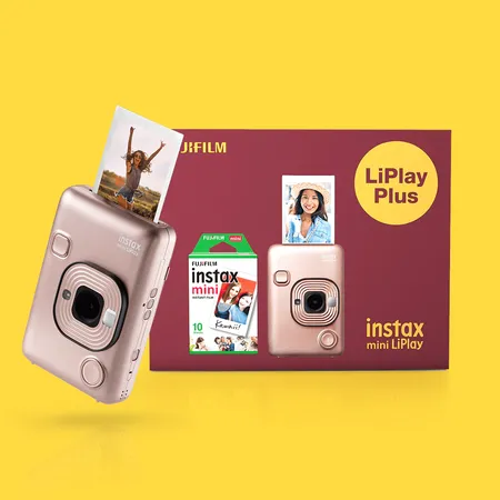 Buy Fujifilm Instax Digital Camera ICN Mini Liplay Plus Blush