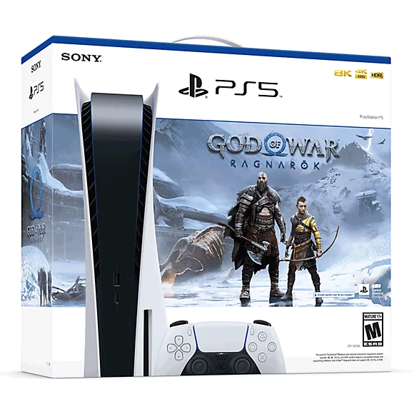Buy Sony Console Playstation Ps5 Standard disc With God Of War