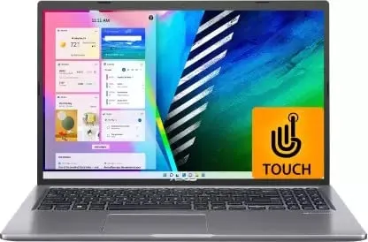 Asus Thin & Light Laptop i5 1135G7, 8GB, 512GB SSD, 15.6 FHD Win 11, MS Office Vivobook 15 Touch X515EA-EZ501WS Slate Grey