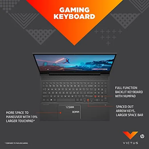 Buy HP Gaming Laptop i511400H,8GB, 512 SSD, 16 FHD, 4GB GTX 1650, Win