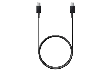Samsung Data Cable 3.28 Feet(1 Meter) Original Type C to C EP-DA705BBEGIN Black