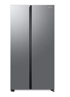 Samsung Side By Side Refrigerator 653 Litres 3 Star Inverter RS76CG8113SLHL EZ Clean Stainleess