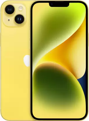 Apple iPhone Mobile 14 Plus (128GB ROM) MR693HN/A Yellow