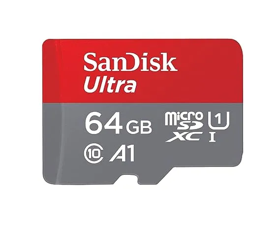 Sandisk SD Memory Card Ultra 64GB 140MB/s R UHS-I Micro SD SDSQUAB-064G-GN6MN