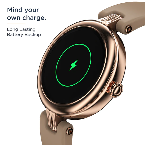 Buy Pebble Smart Watch 2.76 mm (1.09 inches) PFB24 Venus Midnight Gold