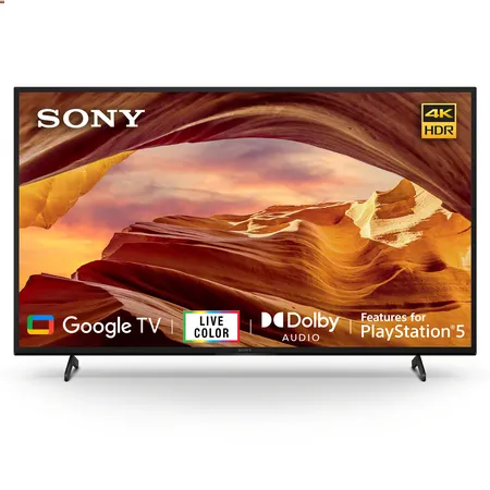 Sony 4K Ultra HD TV 108 cm (43 inches) Bravia KD-43X80L Black