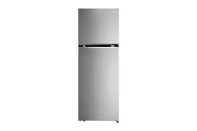 LG Double Door Refrigerator 322 Litres 2 Star Inverter GL-S342SPZY Shiny Steel