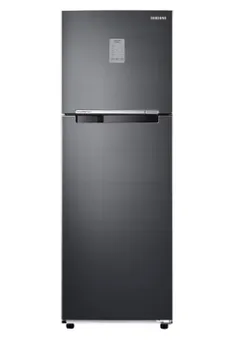 Samsung Double Door Refrigerator 256 Litres 2 Star Inverter RT30C3732B1 Black Matt