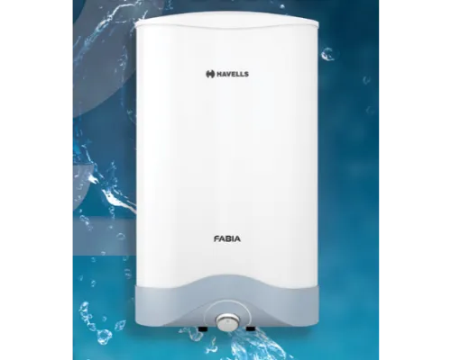 Havells Electrical Water Heater 25 Liters 5 Star Fabia White Blue