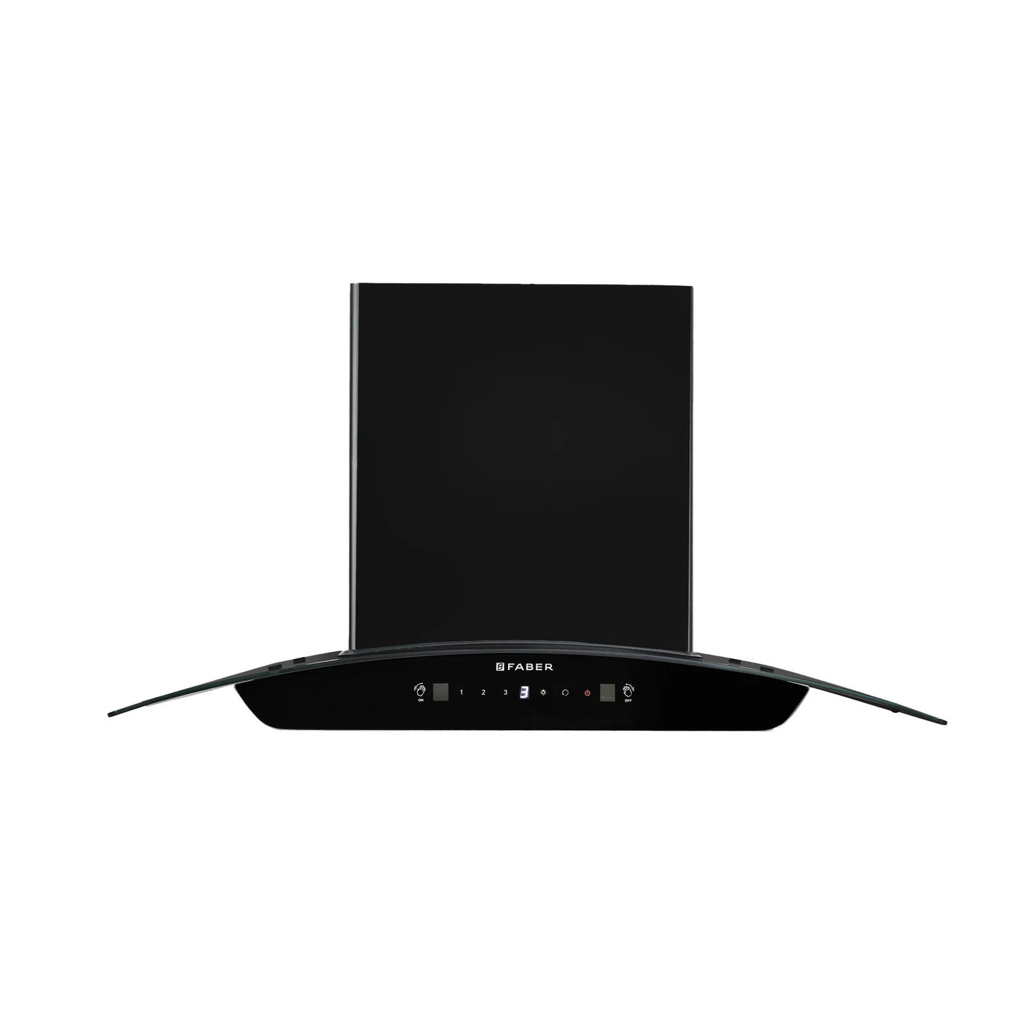 Faber Wall Mounted Chimney 90cm 1200m³/hr Sunny IN HC SC FL LG Black (NEW)