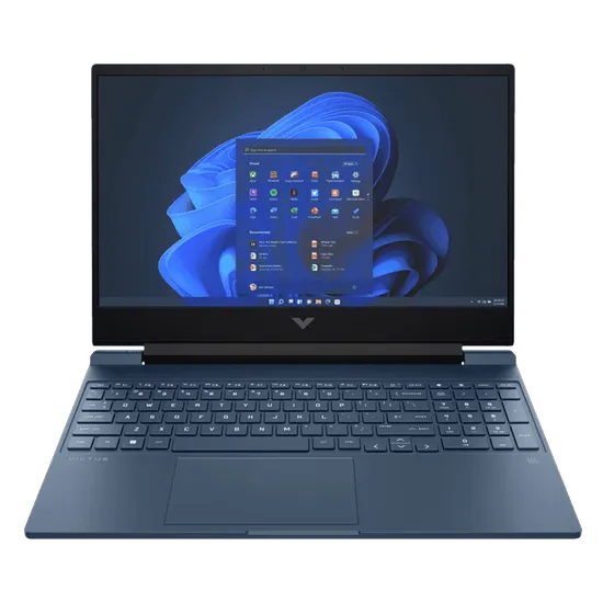 HP Gaming Laptop i5-12450H,16GB,512GB SSD, 15.6 FHD RTX 3050,4GB W11, MSO,Victus 15-fa0998TX Performance Blue