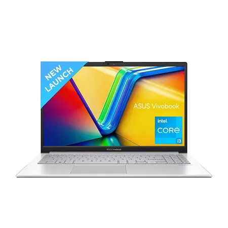 Asus Thin & Light Laptop i3-N305,8GB,512GB SSD, 15.6 FHD W11,MSO Backlit KB Vivobook Go 15 E1504GA-NJ321WS Cool Silver