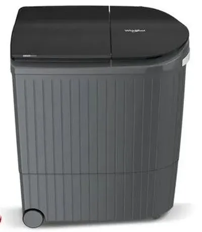 Whirlpool Semi Automatic Washing Machine 9.0 Kg 5 Star Hydrowash Elite 9.0 MIDNIGHT Grey