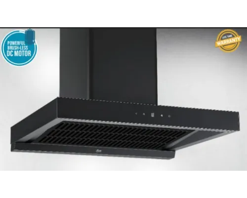 Elica Wall Mounted Chimney 90 cm 1400m3/hr BLDC T HOOD HAC 90 LTW MS NERO Black