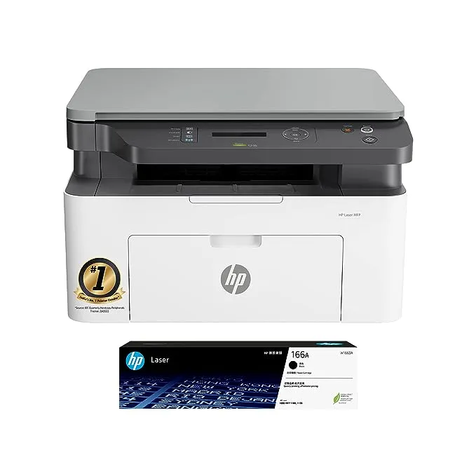 HP Laser Multi-Function Printer WiFi Printer 1188nw White