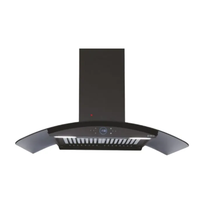 Elica Wall Mounted Chimney 75 cm 2500 RPM ISMART GLACE HAC BF LTW 75 NERO