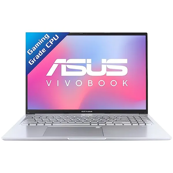 Asus Thin & Light Laptop R7-5800H,16GB,512GB SSD, 16 FHD,Win11 Office 2021, Vivobook 16X M1603QA-MB712WS Transparent Silver