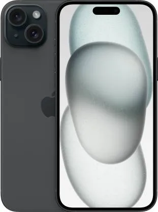 Apple iPhone Mobile 15 Plus (128GB ROM) MU0Y3HN/A Black