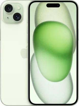 Apple iPhone Mobile 15 Plus (256GB ROM) MU1G3HN/A Green