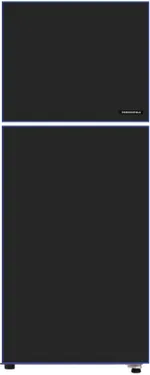 Haier Double Door Refrigerator 328 Litres 2 Star Inverter HRF-3782BGB-P GE Black