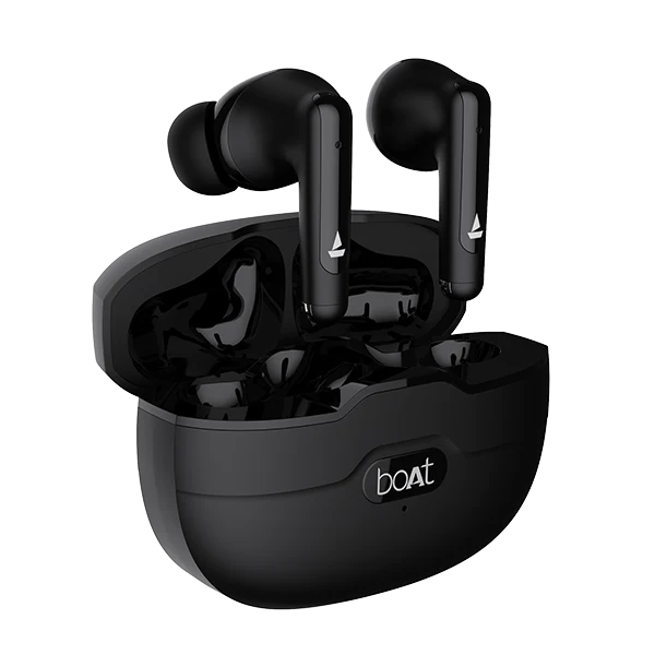 Buy Boat Wireless Ear Phone Buds Unity ANC Black Online From Lotus