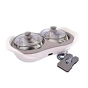 Jaypee Slow Cooker Food E Warmer 2 Tier (1150 ml X 2)