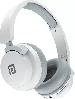 Portronics Wireless Over-Ear Phone Muffs M2 POR 1883 White