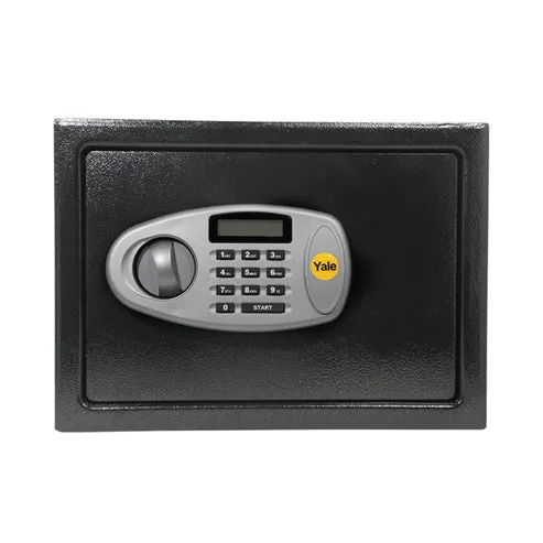 Yale Locker Digital 16.3 Litre Electronic Home & Office With Pin Code & Key YSS/250/DB2 Black