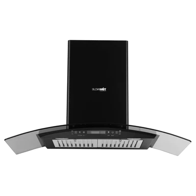 Blowhot Wall Mounted Chimney 60cm 1450 (m3/h) Erica S TAC MS Plus Black