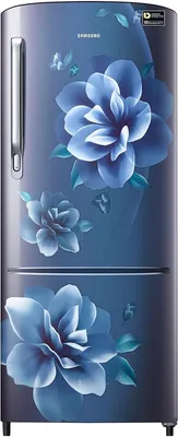 Samsung Single Door Refrigerator 183 Litres 3 Star Inverter RR20C2723CU Camellia Blue