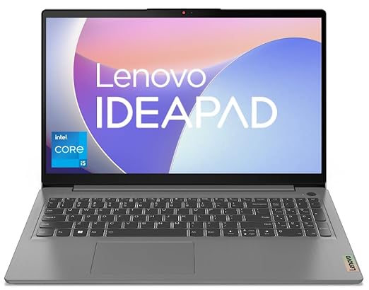 Lenovo Thin & Light Laptop i5-1235U,8GB,512GB SSD,15.6 FHD, Backlit KB,Win11,Office 2021 IdeaPad 3 82RK00EMIN Arctic Grey