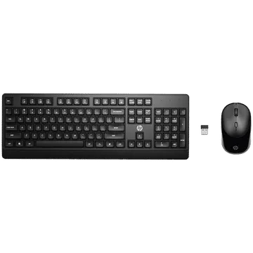 HP Wireless Keyboard & Mouse Combo KM250 Black