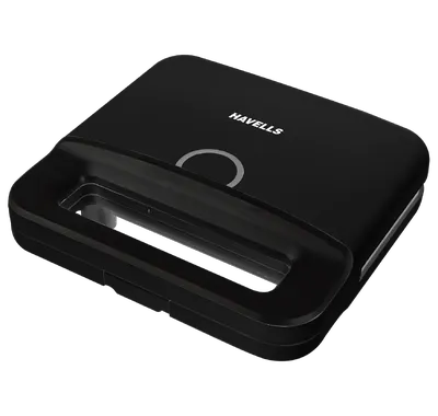 Havells Sandwich Maker 2 Slice 800 Watts Perfect Fill Plus (Grill) Black