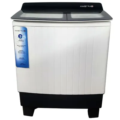 LG 8.5 kg 5 Star Semi-Automatic Top Load Washing Machine (P8530SRAZ,  Burgundy, Roller Jet Pulsator)