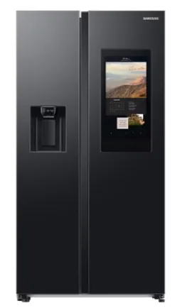 Samsung Side By Side Refrigerator 615 Litres 3 Star Inverter RS7HCG8543B1HL Black
