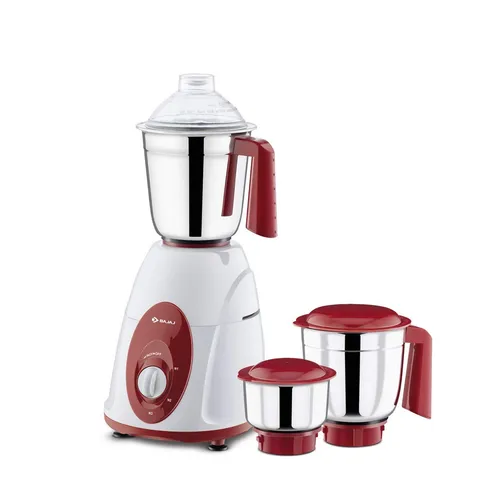 Bajaj Mixer Grinder 750 Watts 3 Jar Ninja Series Carve White/Purple