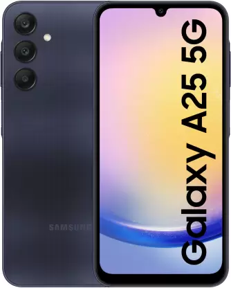 Samsung Android Smartphone A25 5G (8 GB RAM, 256GB Storage/ROM) A256EH Blue Black