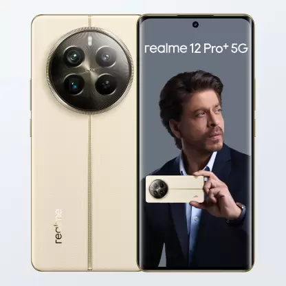 Realme Android Smartphone 12 Pro+ 5G (12GB RAM, 256GB Storage/ROM) RMX3840 Navigator Beige