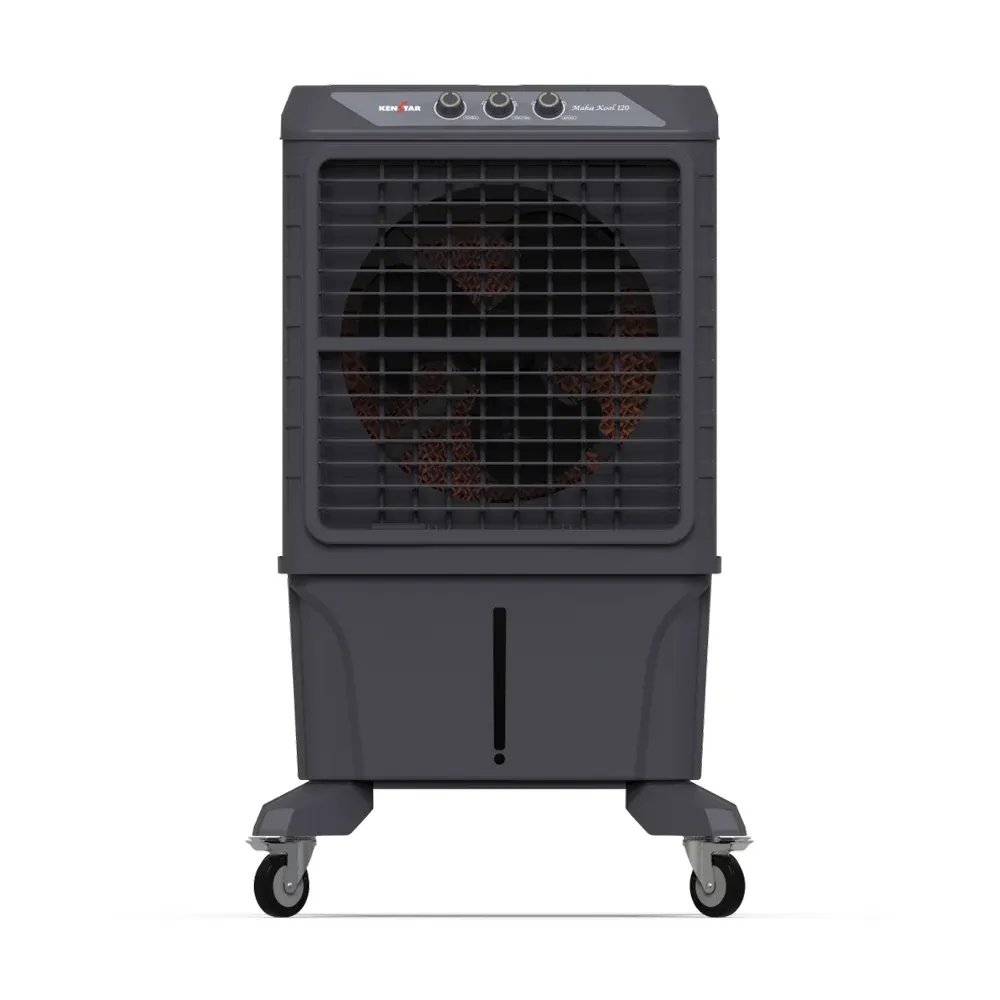 Kenstar Desert Cooler 150 Litres Honeycomb Pads MATGY150 Mahakool 150 Tent Cooler Dark Grey