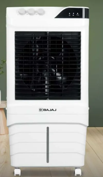 Bajaj Fiber Body Cooler 90 Litres Honeycomb Pads Elevate 90 White