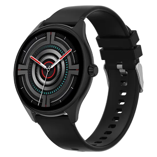 Fire Boltt Smart Watch 36.3mm (1.43 Inches) Phoenix Amoled Bsw196 Black