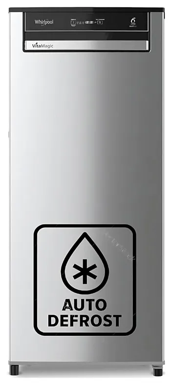 Whirlpool Single Door Refrigerator 192 Litres 3 Star 215 VMPRO PRM 3S ALPHA STEEL-Z