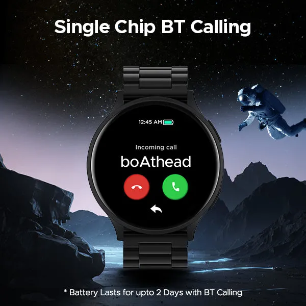 boAt Wave Primia Talk with 1.39 inch (3.53 cm) AMOLED display, Bluetooth  Calling, SensAi, DIY Watchface Studio (Metallic Black) Price in India - buy  boAt Wave Primia Talk with 1.39 inch (3.53